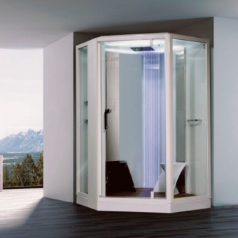 Душевая кабина Orans Diamond White 130х130х220 Душевая кабина Orans Diamond White 130х130х220