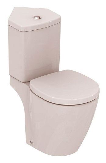 Унитаз-компакт угловой Ideal Standard Connect 36,5*66,5 с крышкой-сиденьем микролифт