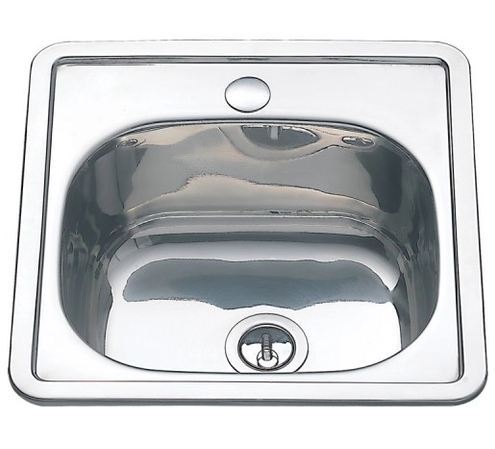 Кухонная мойка Melana MLN-3838 38*38 глянцевый хром