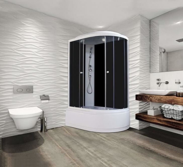 100+ фото идей дизайна ванной комнаты с душевой кабиной