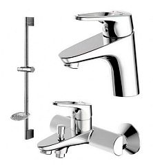 Комплект смесителей Bravat Drop-D 3в1 F00312С Комплект смесителей Bravat Drop-D 3в1 F00312С