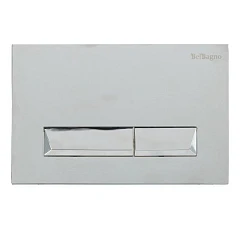 Кнопка смыва BelBagno Marmi BB010-MR-CHROME хром глянец