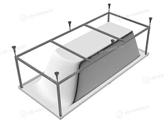 Каркас Relisan Eco Plus Дунай 180х80 (приобретается в комплекте с ванной)