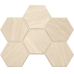 Мозаика Estima Gabbro GB01 Hexagon 25*28,5 неполированная