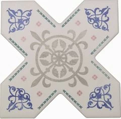 Керамогранит Cevica Becolors 13,25*13,25 Cross Decoro Arabesque