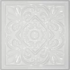 Декор Cevica Plus 15*15 Classic 1 White Zinc