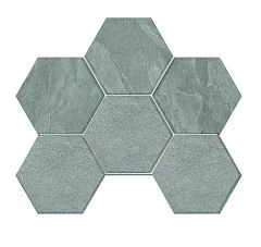 Мозаика Estima Terra LN02/TE02 Hexagon 25*28,5 неполированная