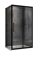 Душевой уголок ABBER Schwarzer Diamant AG30120BH-S70B 120*70*195 L/R без поддона