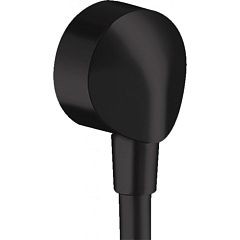 Шланговое подключение Hansgrohe Fixfit 27454670 черное матовое Шланговое подключение Hansgrohe Fixfit 27454670 черное матовое