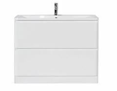 Тумба с раковиной BelBagno Albano 100 Bianco Lucido напольная