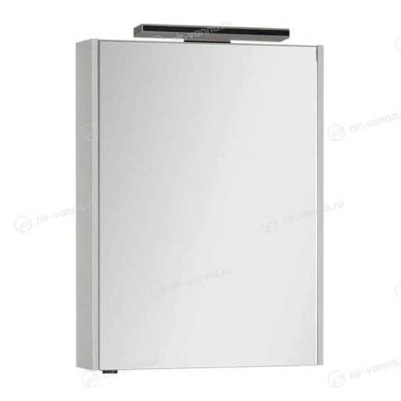 Зеркало-шкаф Aquanet Франка 65 белый глянец R без светильника