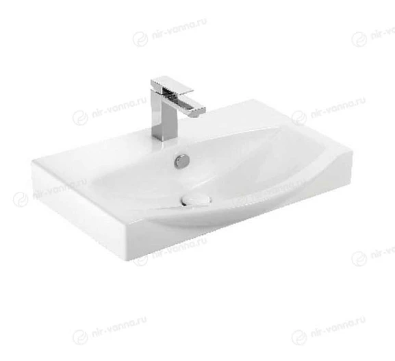 Мебельная раковина Sanovit Plazma 65 для Aquanet (приобретается в комплекте с тумбой)