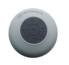 Водонепроницаемый динамик Bluetooth Nir-vanna белый Водонепроницаемый динамик Bluetooth Nir-vanna белый