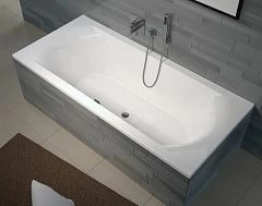 Встраиваемая акриловая ванна Riho Linares 170х75 R (комплект)
