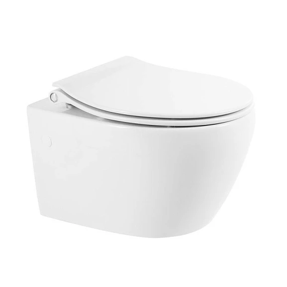 Подвесной унитаз BelBagno Prospero BB507B 37,5*52 безободковый