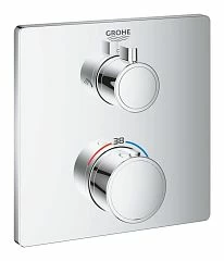 Термостат Grohe Grohtherm 24079000 для ванны и душа скрытый монтаж хром