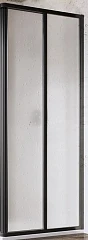 Душевая стенка с дверью Ravak Supernova SRV2-80 S 80*195 профиль черный, пластик Pearl Душевая стенка с дверью Ravak Supernova SRV2-80 S 80*195 профиль черный, пластик Pearl