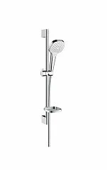 Душевая стойка Hansgrohe Croma Select Е с мыльницей