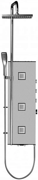 Душевая панель Jacob Delafon WaterTile Tower 03 с верхним душем