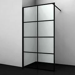 Душевая перегородка WasserKRAFT Glan Walk-in 66W39 90*200 L/R без поддона