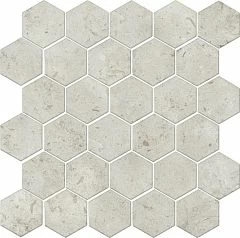 Мозаика Kerama Marazzi Карму 63007 5,2*6 серый светлый матовый из 30 частей