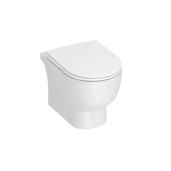 Подвесной унитаз Kerama Marazzi Buongiorno Pro 36*55 безободковый с крышкой-сиденьем сиденьем микролифт