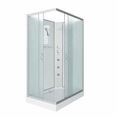 Душевая кабина Niagara Classic NG-43975-14QBKG 90х70х200 без крыши L/R