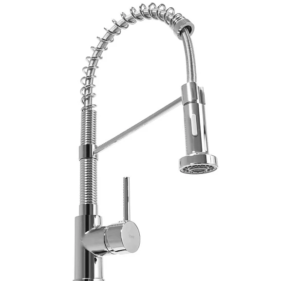 Смеситель Rea Spring REA-B9145 для кухни с гибким изливом хром