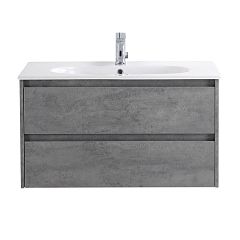 Тумба с раковиной BelBagno Kraft 100 Cemento Grigio