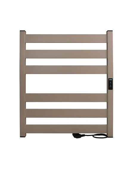 Электрический полотенцесушитель Indigo Oktava Slim 5 50*60 L/R Aurum Beige