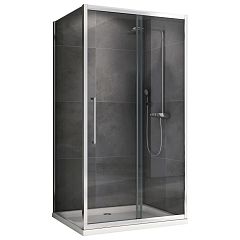 Душевой уголок ABBER Schwarzer Diamant AG30160H-S60 160*60*195 L/R без поддона