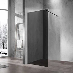 Стекло душевой перегородки Vincea Walk-In VSG-1W110CG 110*200 тонированное Стекло душевой перегородки Vincea Walk-In VSG-1W110CG 110*200 тонированное