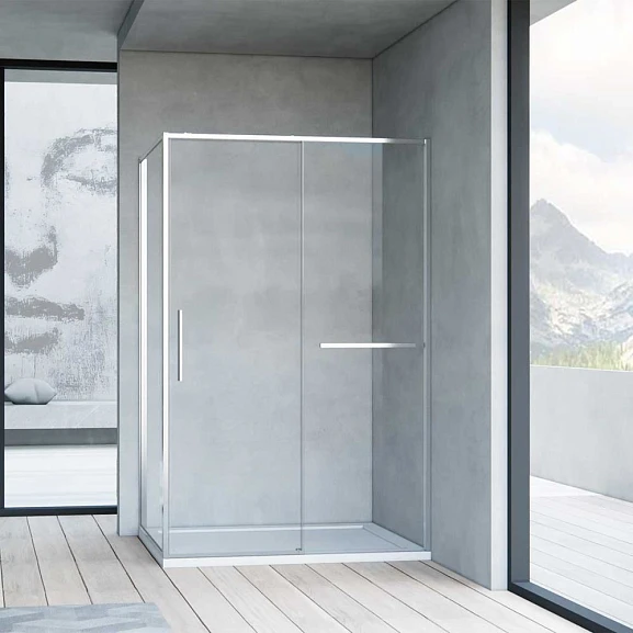 Душевой уголок Vincea Slim Soft 130*90*200 с доводчиком L/R без поддона