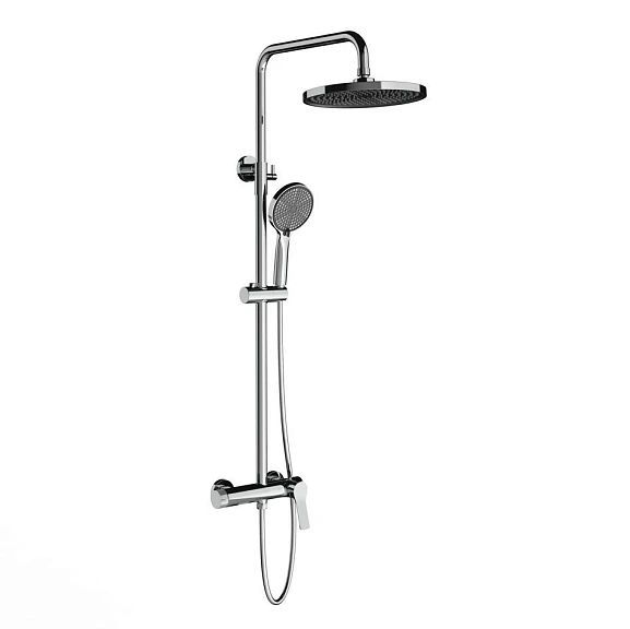 Душевая стойка Vincea Arco VSFS-4AR1CH с изливом хром