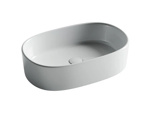 Накладная раковина Ceramicanova Element 56,1*35,9 белый глянец