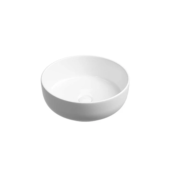 Накладная раковина Ceramicanova Taycan 37,5*37,5  белый глянец