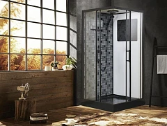 Душевая кабина Esbano Elegancia ESB-100 СKR 100х100х210 Душевая кабина Esbano Elegancia ESB-100 СKR 100х100х210