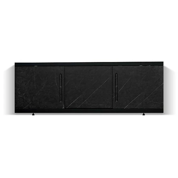 Фронтальная панель Alavann Alt Black 180 раздвижная (купе) черный мрамор