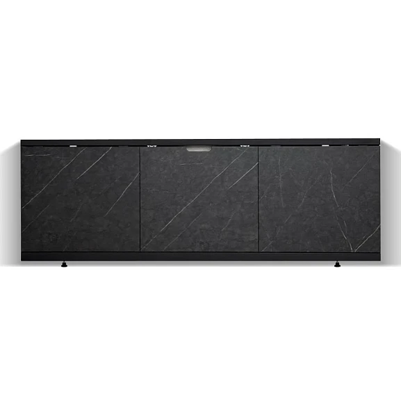 Фронтальная панель Alavann Rita Black 180 черный мрамор