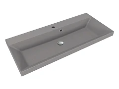 Мебельная раковина Style Line Asti 100*45 серый шелк (приобретается в комплекте с тумбой)