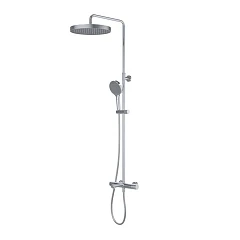 Душевая стойка Iddis Duna DUNSBSTi06 с термостатом и изливом хром