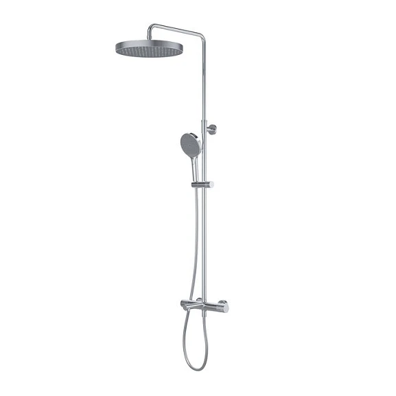 Душевая стойка Iddis Duna DUNSBSTi06 с термостатом и изливом хром