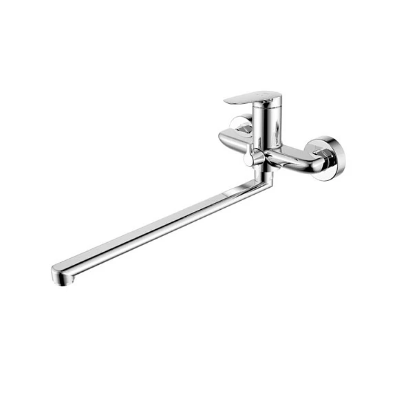 Смеситель Iddis Zodiac X ZDXSBL2i10WA универсальный без душевых аксессуаров