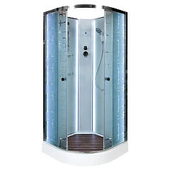 Душевая кабина AvaCan EM1510N 100х100х210 с LED-подсветкой без крыши Душевая кабина AvaCan EM1510N 100х100х210 с LED-подсветкой без крыши
