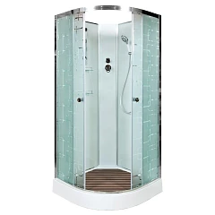 Душевая кабина AvaCan EM1510N 100х100х210 без крыши Душевая кабина AvaCan EM1510N 100х100х210 без крыши