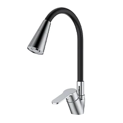 Смеситель Splenka S07.43 для кухни с гибким изливом хром Смеситель Splenka S07.43 для кухни с гибким изливом хром