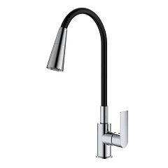 Смеситель Splenka S05.43 для кухни с гибким изливом хром Смеситель Splenka S05.43 для кухни с гибким изливом хром