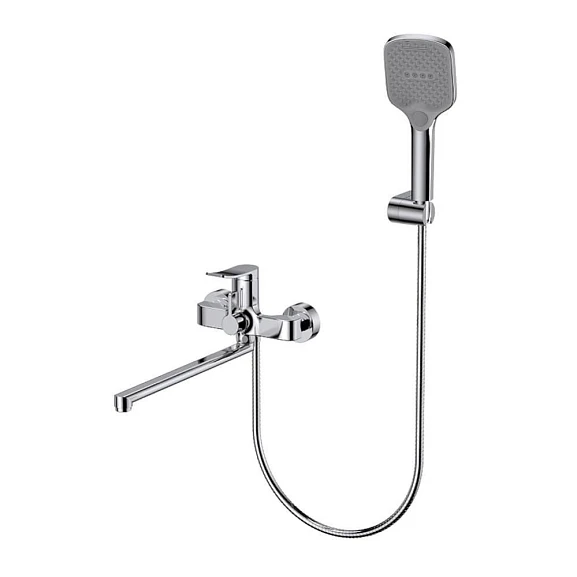 Смеситель Splenka S31.22 универсальный с душевыми аксессуарами хром