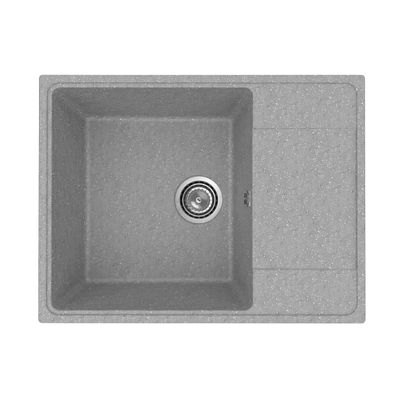 Кухонная мойка Uperwood ECON UPD-202 65х49,5 серая матовая