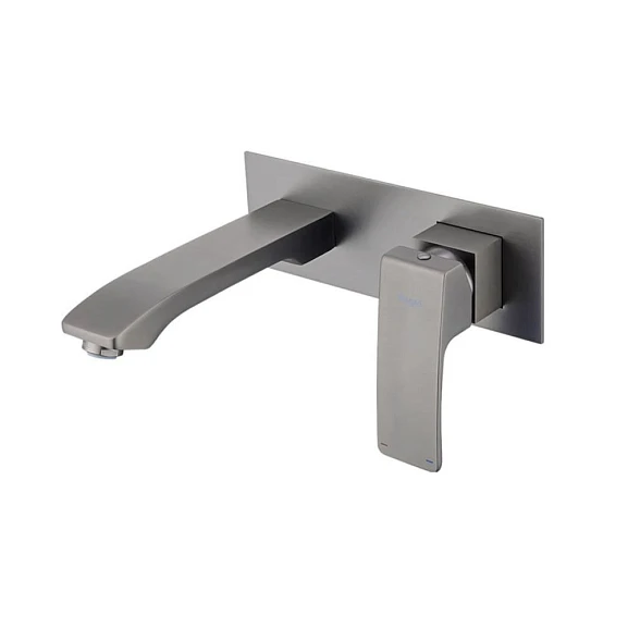 Смеситель Raglo R01.11.09 для раковины скрытый монтаж графит